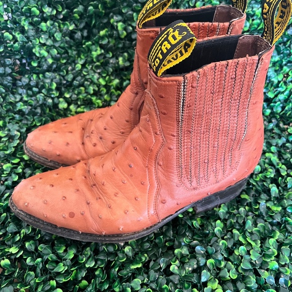 Ostrich Boots - Mens - Potro Salvaje - Size 7.5 - Picture 6 of 9